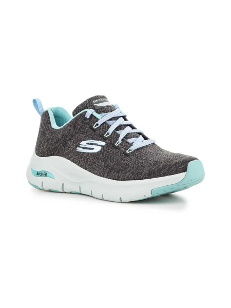 Pantofi Skechers gri