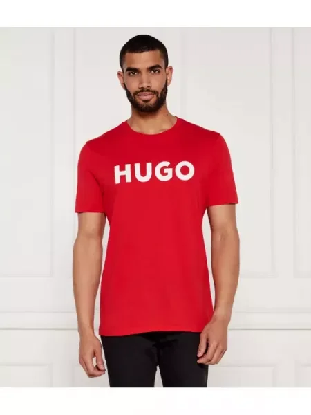 HUGO Tricou Dulivio roșu