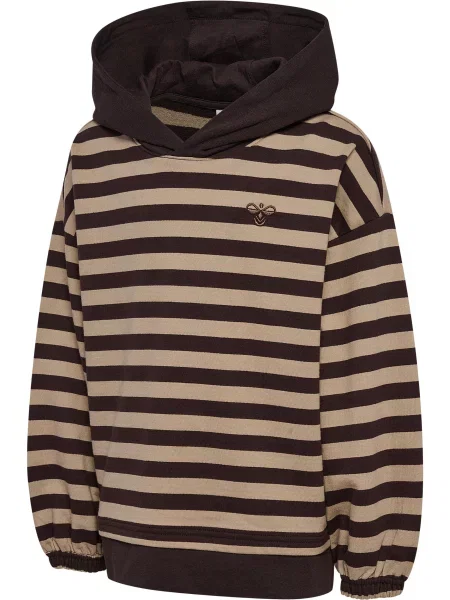 Bluza z kapturem dla dzieci Hummel brązowa