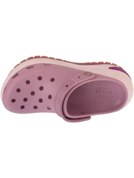 Crocs papuci Classic Mega Crush Clog violet