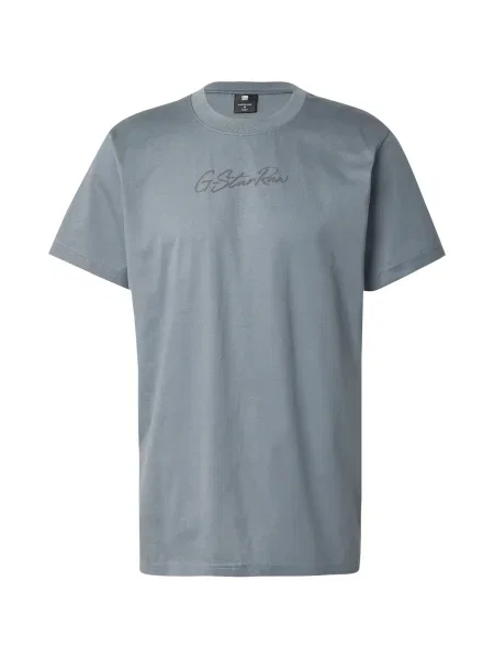 G-STAR Tricou Autograph bazalt / închis gri