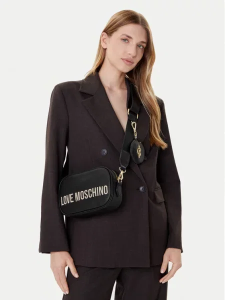 LOVE MOSCHINO Rankinė juoda