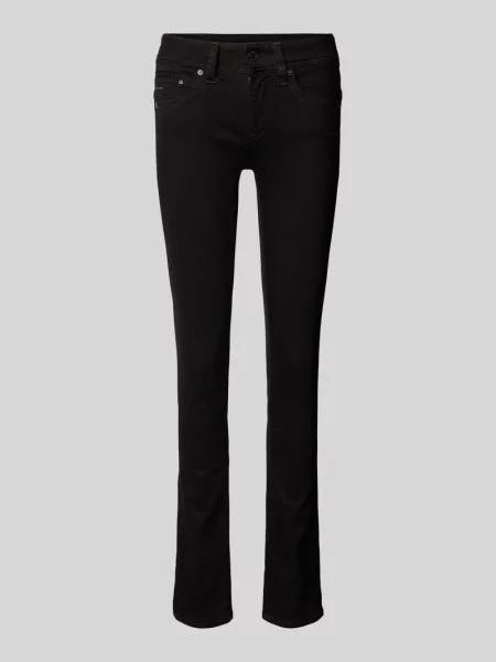 Jeansy o kroju skinny fit z 5 model ‘Midge’ G-star Raw czarne