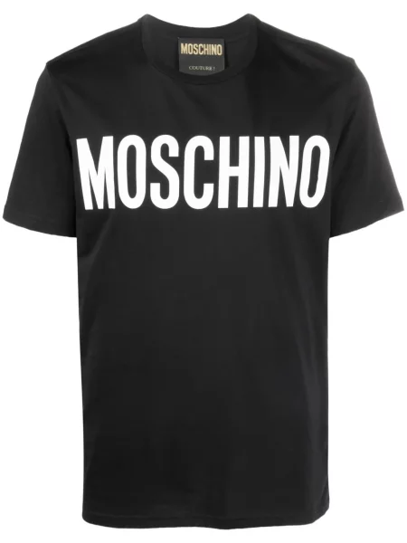 Tricou Moschino cu imagine negru