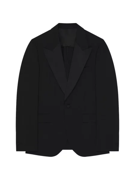Geacă Givenchy de lână negru