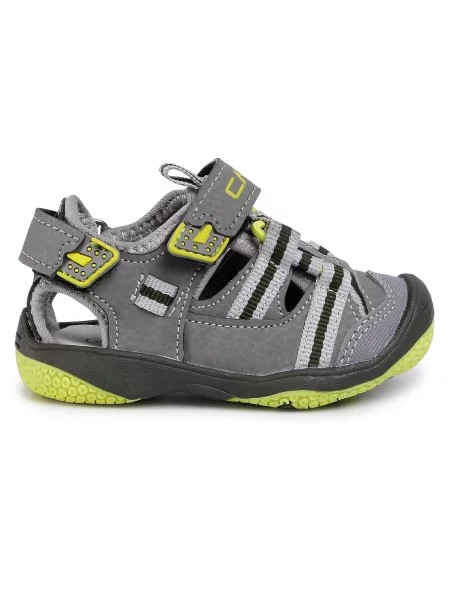 Sandály CMP Baby Naboo Hiking Sandal šedá