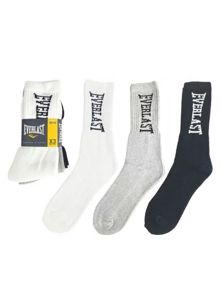 Однотонные носки Everlast белые