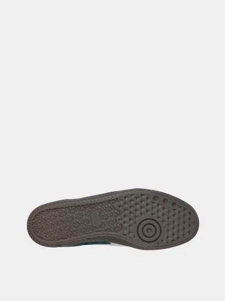 Кожаные кеды Skechers зеленые