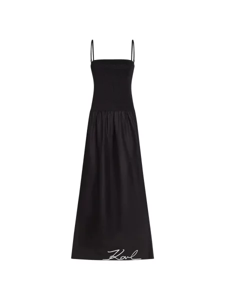 Karl Lagerfeld Rochie de plaja negru alb