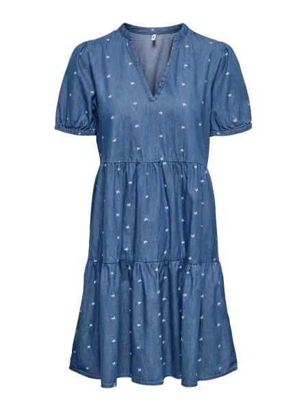 ONLY Rochie ONLNOVA AZURE denim albastru