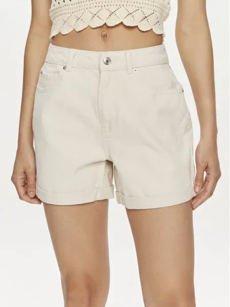 Vero Moda Szorty jeansowe Zuri różowy