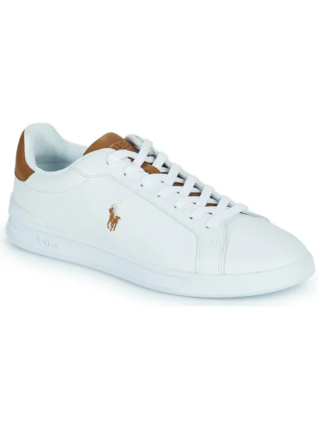 Sneakerși Polo Ralph Lauren din dantelă