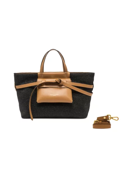 Shopperka Gianni Chiarini skórzana czarna