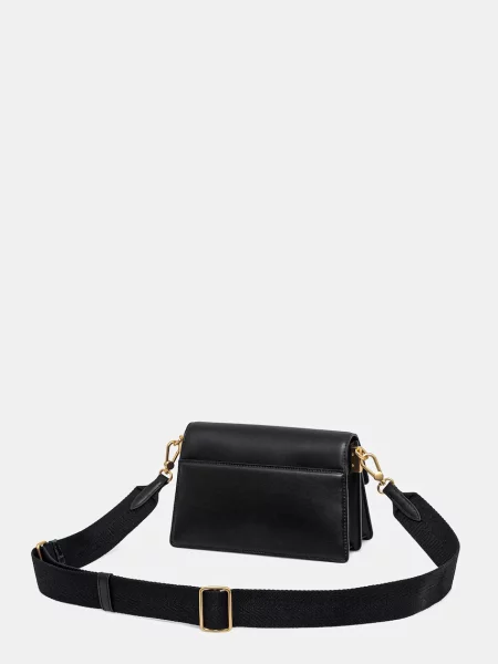 Lacoste De piele geantă pe umăr Tennis Bliss negru