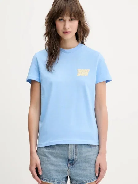 Tommy Jeans tričko modré