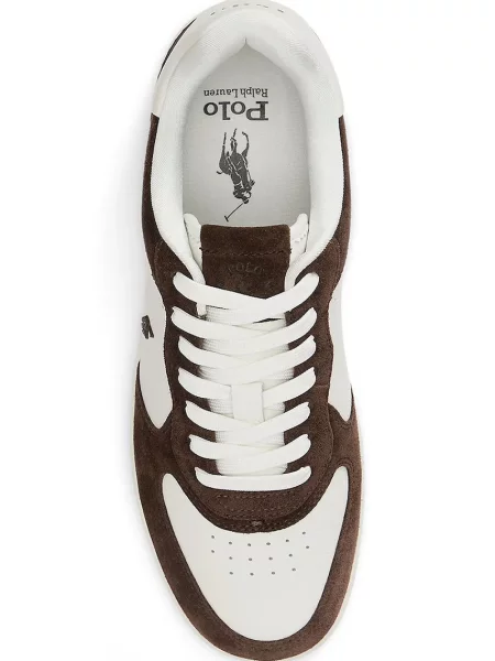 Sneakersy Ralph Lauren białe