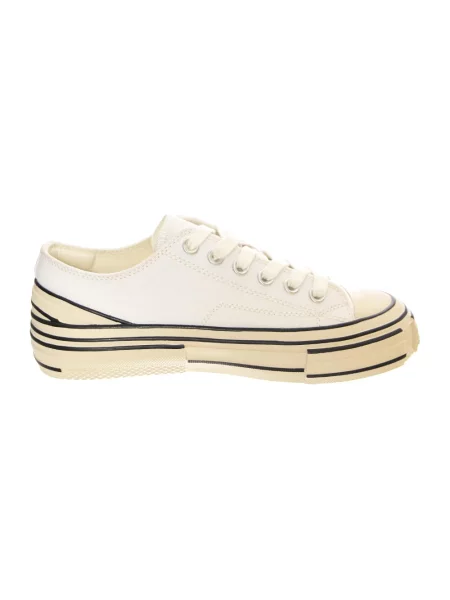 Sneakersy Jeffrey Campbell płócienne białe