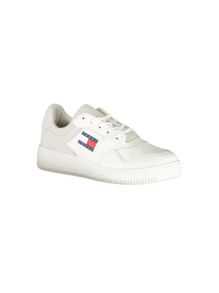 Sneakersy Tommy Jeans zamszowe białe