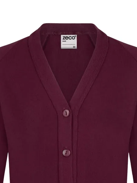 Kardigan dziecięcy Zeco Schoolwear brązowy