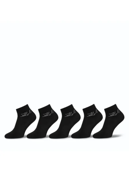 KARL LAGERFELD Șosete lungi negru