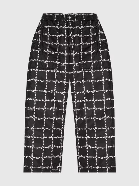 Детские лыжные штаны Balmain черные