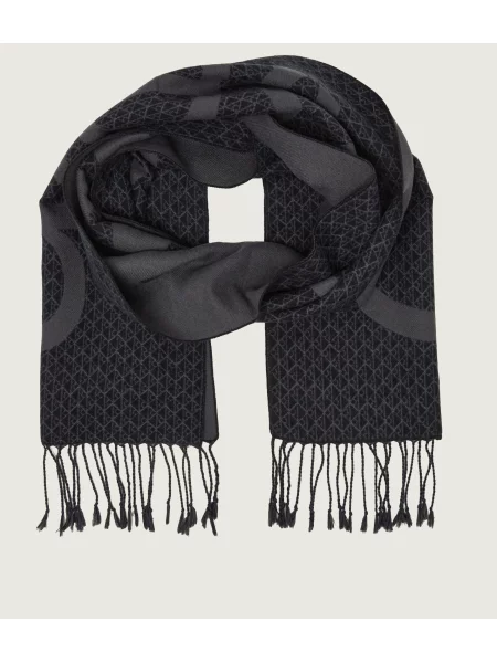 Calvin Klein De lână șal negru