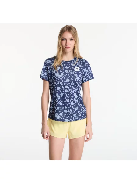 Tricou SAYSKY W Flower Combat T-Shirt Blue Flower S albastru