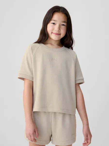 Krótka bluza Gap beżowa