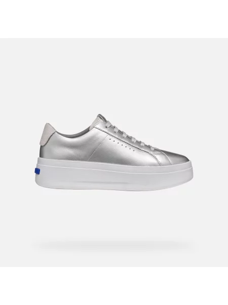 Sneakerși Geox alb
