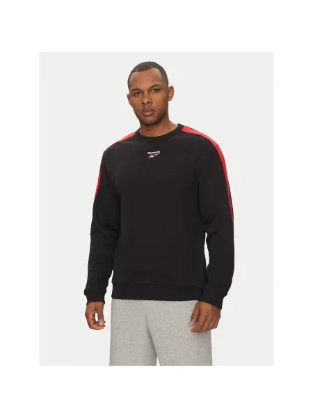 Reebok Pulóver Regular Fit fekete