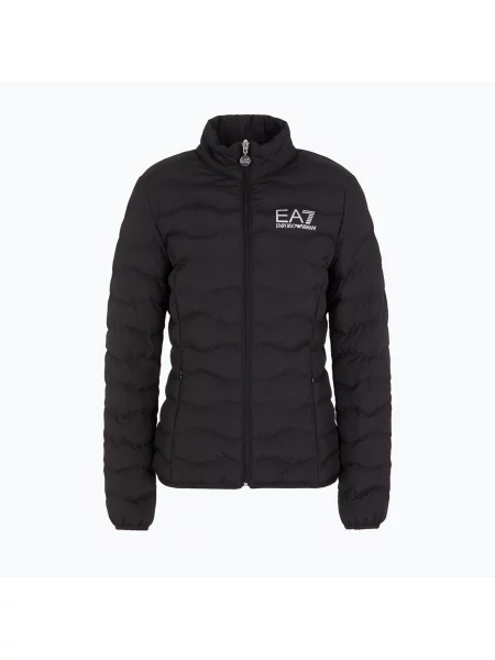 Kurtka Emporio Armani Train Core Lady Eco Down black/logo light gold | WYSYŁKA W | 30 DNI NA ZWROT czarna
