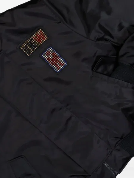 Geacă bomber Walter Van Beirendonck negru