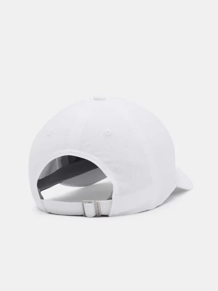 Шапка с козирка Under Armour Iso Chill Armourvent с изчистен дизайн бяло