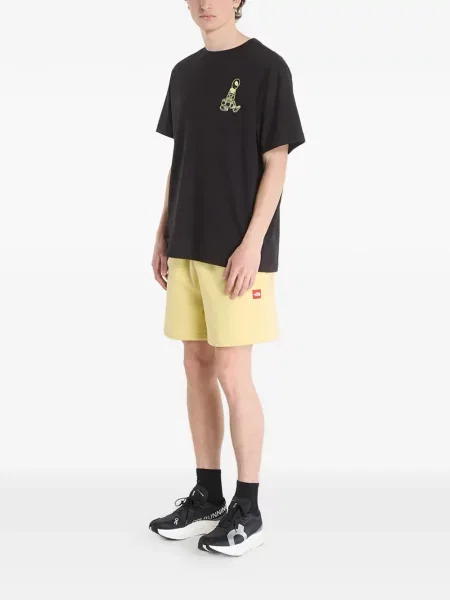Tricou The North Face cu imagine negru