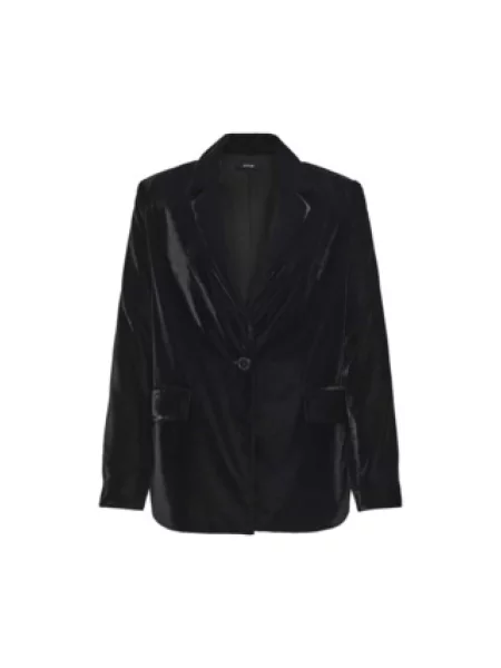 Marynarka Opus w jednolitym kolorze klasyczna czarna