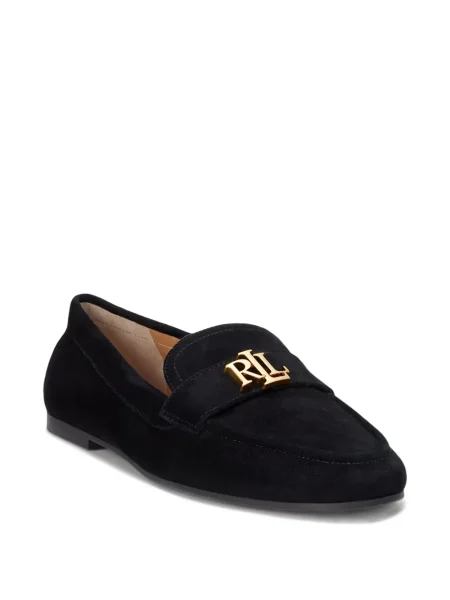 Pantofi loafer Lauren Ralph Lauren negru