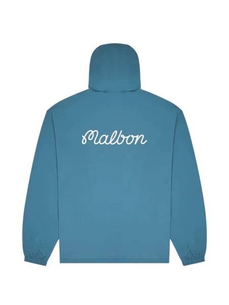 Golf hanorac cu glugă Malbon Golf cu imagine albastru
