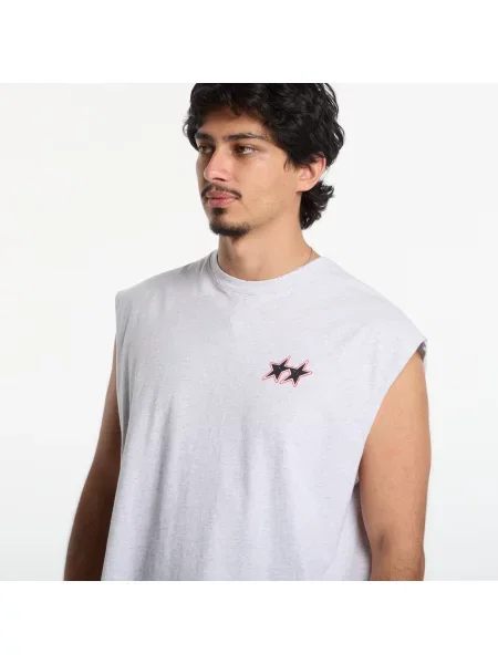 Tricou TwoJeys Sleeveless Varsity Tee Grey M gri