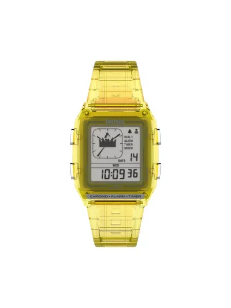 Ρολόι Timex Q Timex Lca X Fortnite® Chronograph κίτρινο