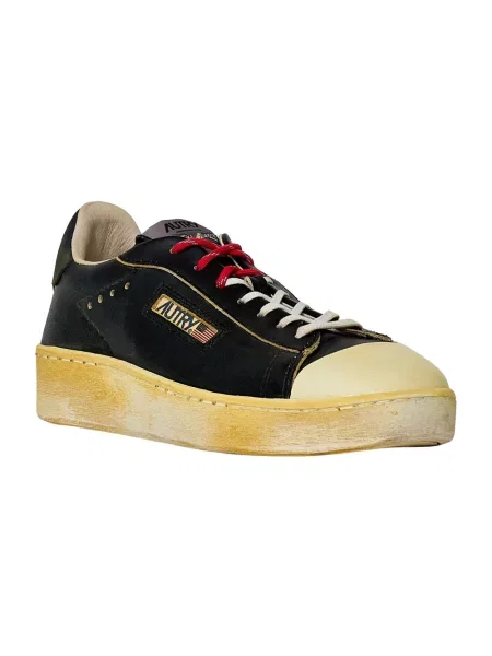 Sneakersy Autry skórzane czarne