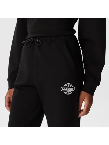 Lacoste Spodnie Dresowe Lacoste czarne