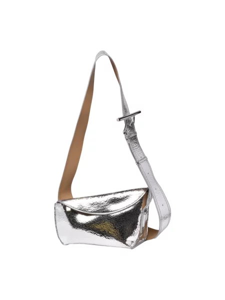 Torebka Alexander Mcqueen skórzana szara