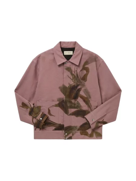 Kurtka Dries Van Noten różowa