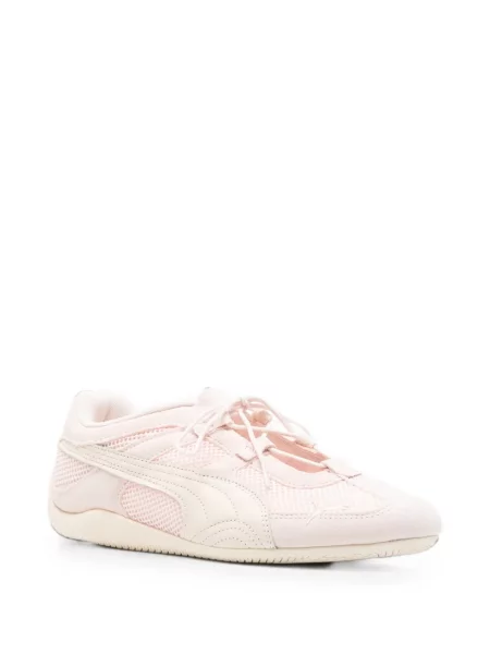 Маратонки Puma с връзки с дантела розово