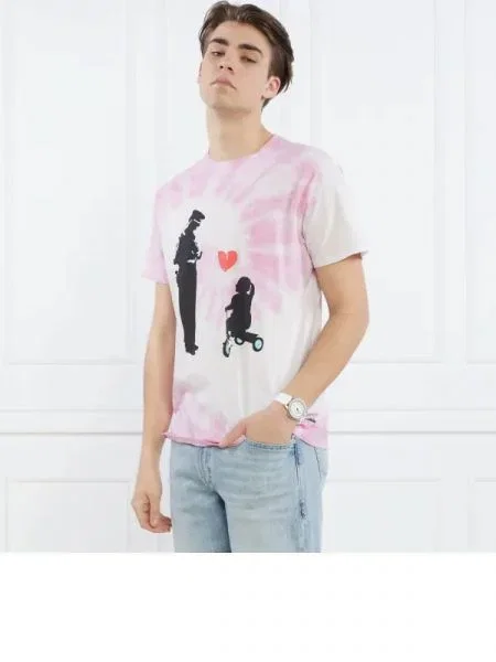 GUESS Tricou roz