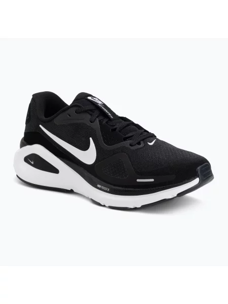 Încălțăminte de alergare bărbați Nike Structure 26 black/cool grey/metallic silver/white alb