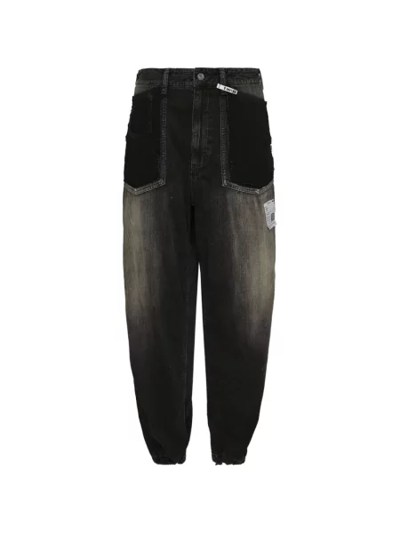 Blugi Maison Mihara Yasuhiro negru