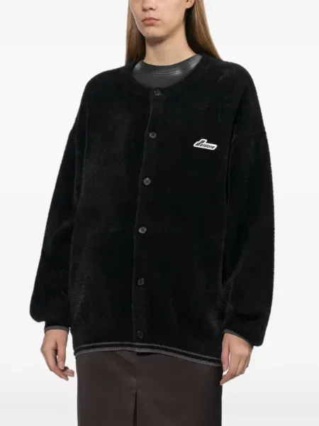 Cardigan We11done cu autograf negru