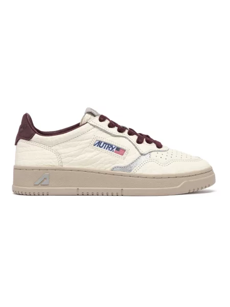 Sneakersy Autry zamszowe białe