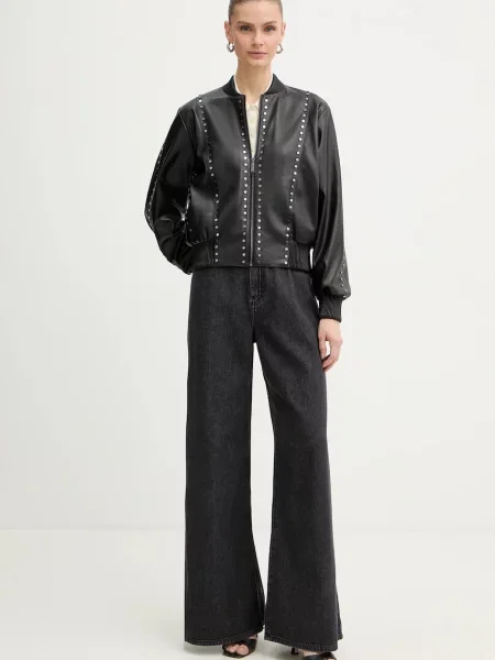 Karl Lagerfeld kurtka bomber czarny